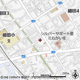 東京都葛飾区細田周辺の地図
