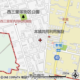 グリーンヒルズ成田Ｂ周辺の地図