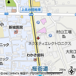 ニラク　東大和店周辺の地図