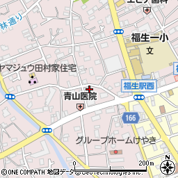 東京都福生市福生658周辺の地図