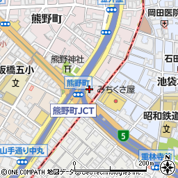 東京都板橋区熊野町10周辺の地図