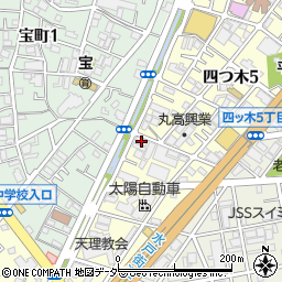 東京都葛飾区四つ木5丁目6-15周辺の地図