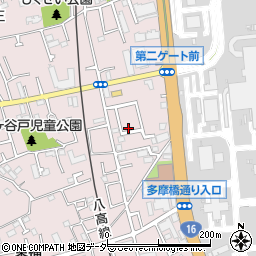 東京都福生市福生2265-10周辺の地図