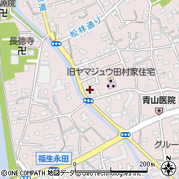 東京都福生市福生1160周辺の地図