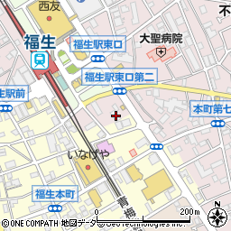 東京都福生市福生801周辺の地図