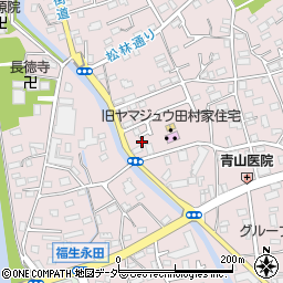 東京都福生市福生1161周辺の地図