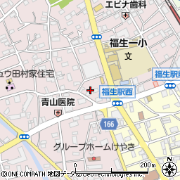 東京都福生市福生1113周辺の地図