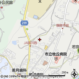 山梨県山梨市牧丘町窪平107周辺の地図