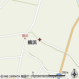 福井県敦賀市横浜周辺の地図