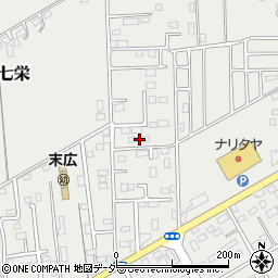 千葉県富里市七栄896-23周辺の地図