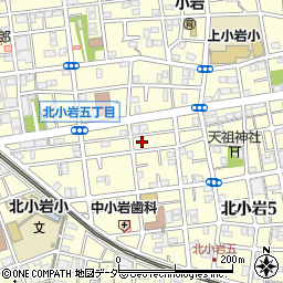 東京都江戸川区北小岩5丁目9周辺の地図