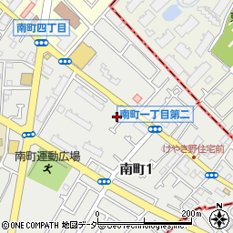 ファミリーマート東久留米所沢街道店周辺の地図