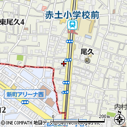 東京東信用金庫尾久支店周辺の地図