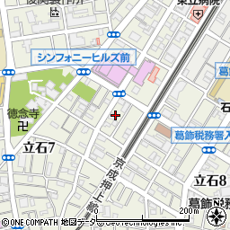 東京都葛飾区立石7丁目30周辺の地図