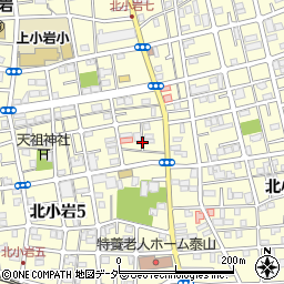 東京都江戸川区北小岩5丁目31周辺の地図