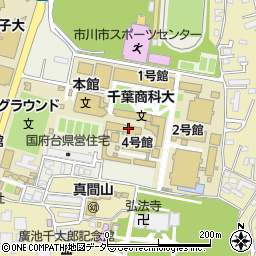 千葉商科大学周辺の地図