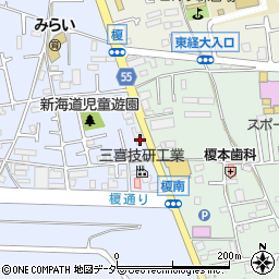 焼肉べこ六武蔵村山店周辺の地図
