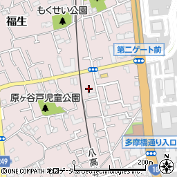 原ケ谷戸東公園周辺の地図