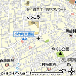 東京都練馬区小竹町周辺の地図