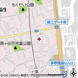 東京都福生市福生2263-38周辺の地図