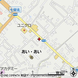 千葉県富里市七栄645周辺の地図
