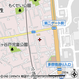 東京都福生市福生2263-7周辺の地図