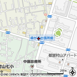 牛角 武蔵村山店周辺の地図