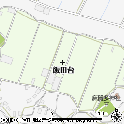 千葉県佐倉市飯田台周辺の地図