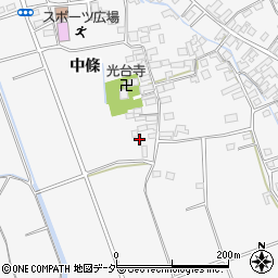 山梨県韮崎市中田町中條839-1周辺の地図