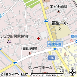 東京都福生市福生1114周辺の地図