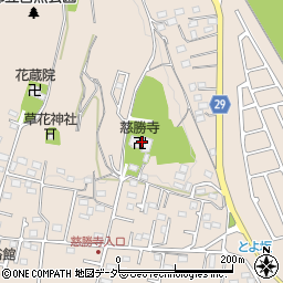 慈勝寺周辺の地図