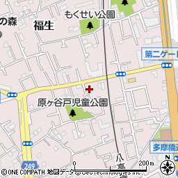 東京都福生市福生2253-1周辺の地図