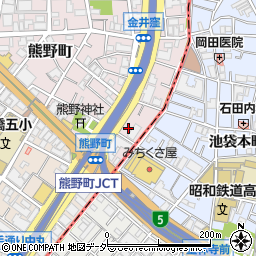 東京都板橋区熊野町9周辺の地図