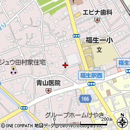 東京都福生市福生1114-1周辺の地図