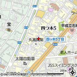 東京都葛飾区四つ木5丁目9-8周辺の地図