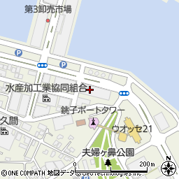 千葉県銚子市川口町周辺の地図