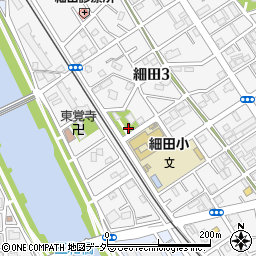 細田町児童遊園周辺の地図
