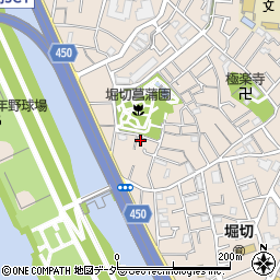 三恵荘周辺の地図
