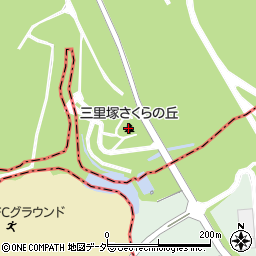 千葉県成田市三里塚御料牧場周辺の地図