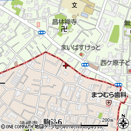 染井荘周辺の地図