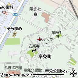 千葉県市川市奉免町95-10周辺の地図