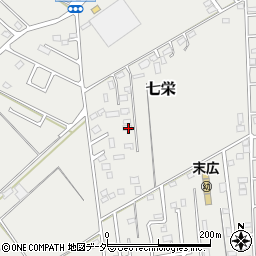 千葉県富里市七栄871-13周辺の地図