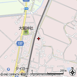 千葉県印旛郡酒々井町上岩橋271周辺の地図