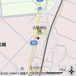 千葉県印旛郡酒々井町上岩橋260周辺の地図