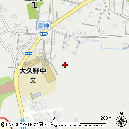 東京都西多摩郡日の出町大久野1470周辺の地図