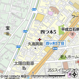 東京都葛飾区四つ木5丁目9-11周辺の地図