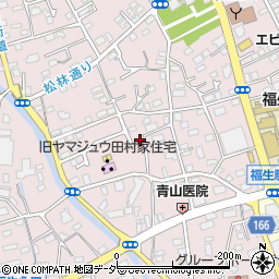 東京都福生市福生1154周辺の地図
