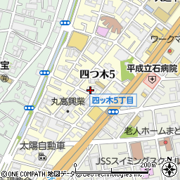賀澤製作所周辺の地図