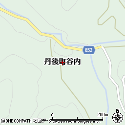 京都府京丹後市丹後町谷内周辺の地図