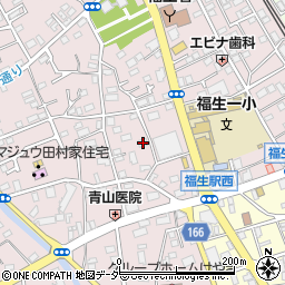 東京都福生市福生1115周辺の地図